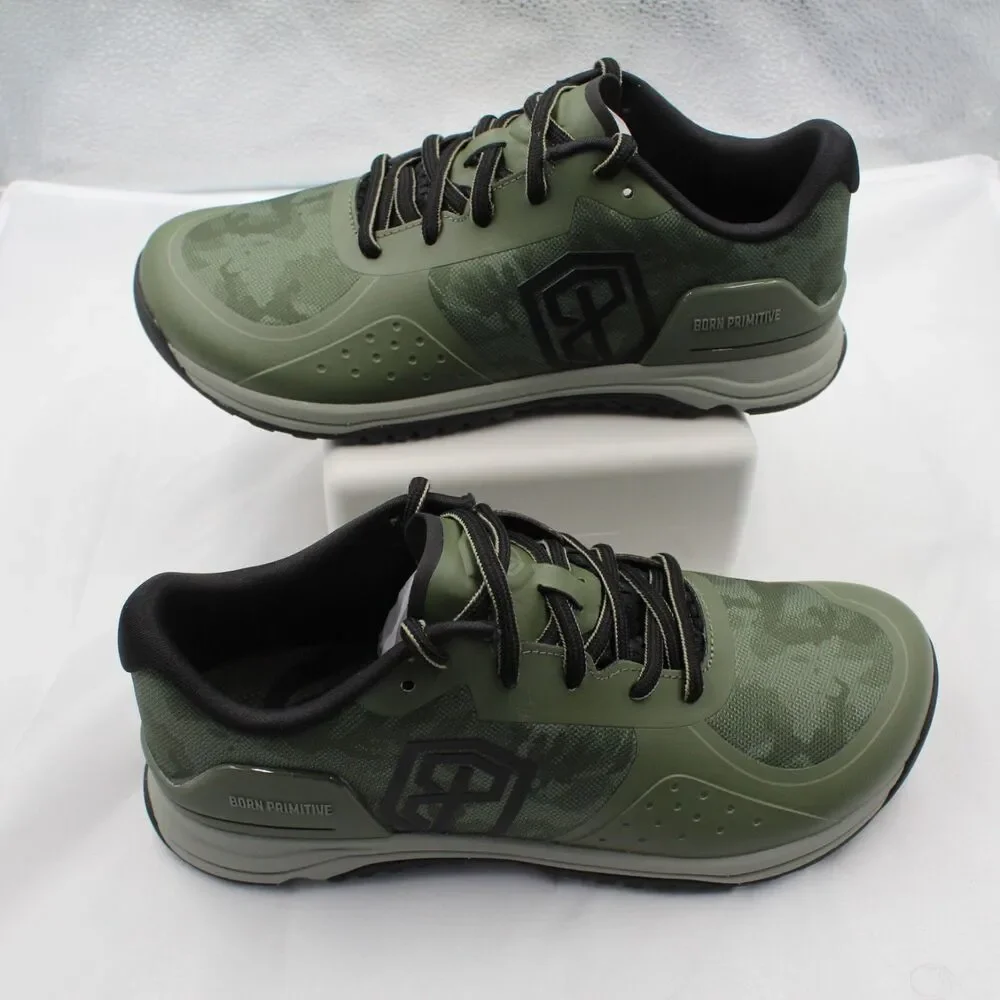 Born Primitive Savage 1 CV Training Shoes Men's Size 8.5 OD Green Camo NIB